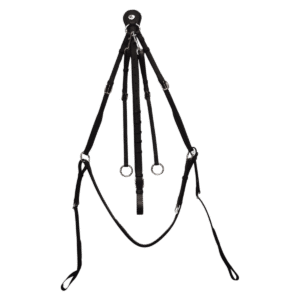 Equenatural Adjustable Breastplate Martingale – Premium Leather & Secure Fit