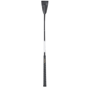 Fleck Jumping Bat Whip – 60cm, Black with Personal Name Badge