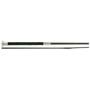 Fleck Dressage Whip – Silk Touch Premium Coating, Black, 110cm