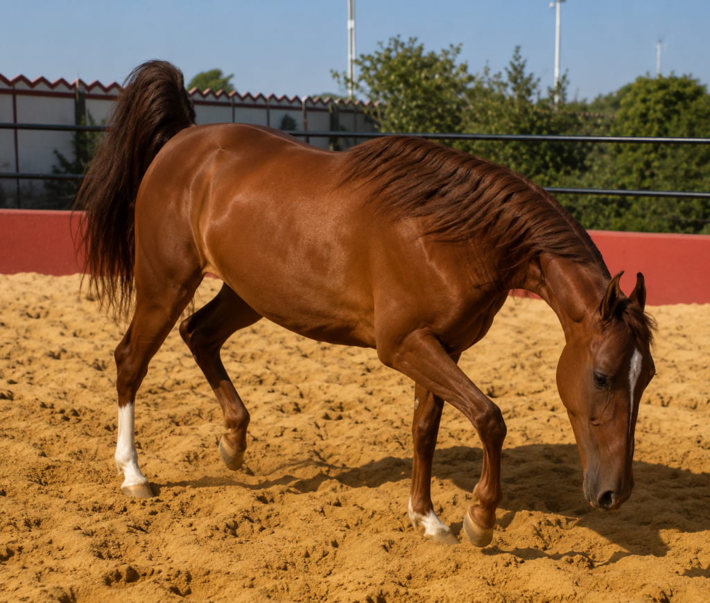 A beautiful 5-year-old Marwari Mare