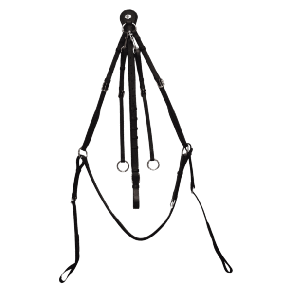 Equenatural Adjustable Breastplate Martingale – Premium Leather & Secure Fit