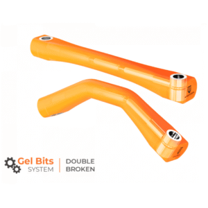 Winderen Double Broken Mullen Mouth Bit - White, 145