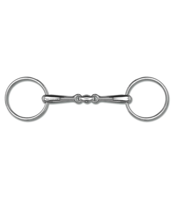 Waldhausen Double Jointed Anatomical Snaffle Bit