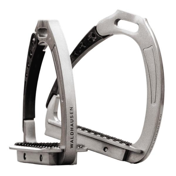 Waldhausen Pro Safety Stirrups - Grey, 12 cm