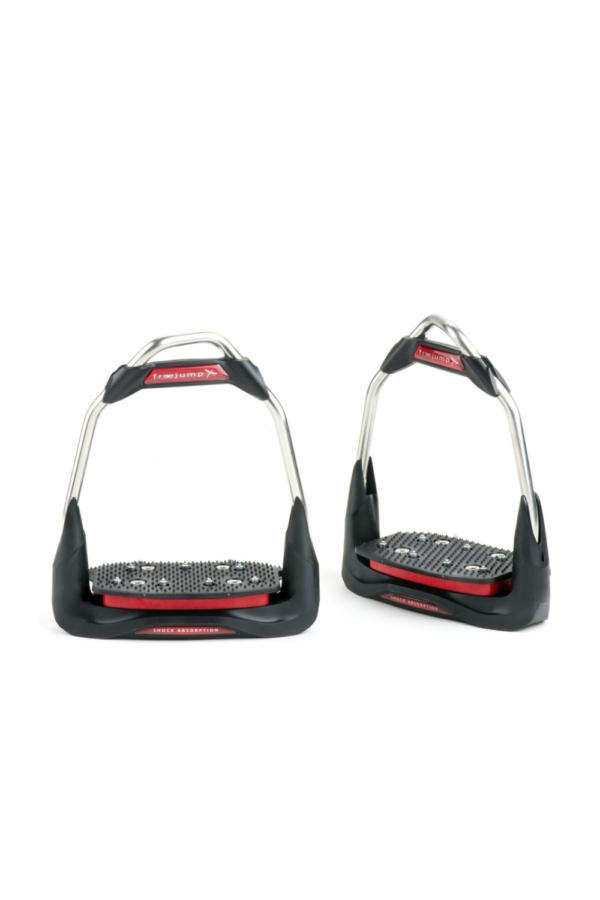 Freejump AIR'S Stirrups – Advanced Shock Absorbing Stainless Steel Stirrups