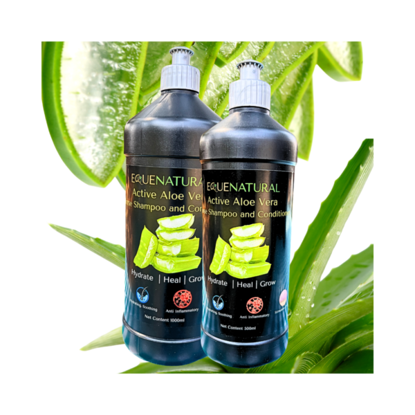 Equenatural Shampoo and Conditioner - Active Aloe Vera (1.0L)