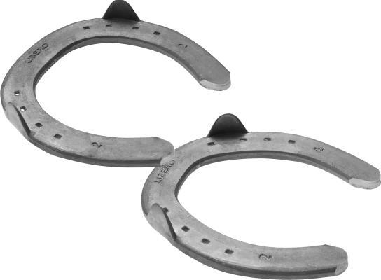 Mustad Horse Shoe - Libero Concave Black Front Size 4