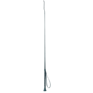 Fleck Riding Whip with Woven Nylon Cover and Wrapped Grip
