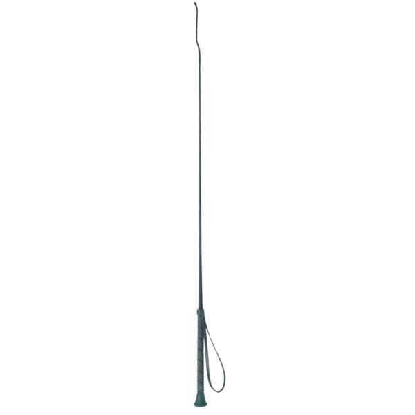 Fleck Riding Whip with Woven Nylon Cover and Wrapped Grip