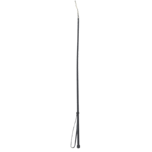 Fleck Braided Leather Riding Whip