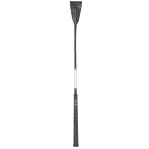 Fleck Jumping Bat Whip – 60cm, Black with Personal Name Badge