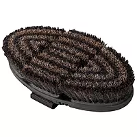 Waldhausen Flex Grooming Brush Horsehair - Black/Grey