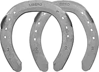 Mustad Horse Shoe - Libero Concave Black Front Size 4