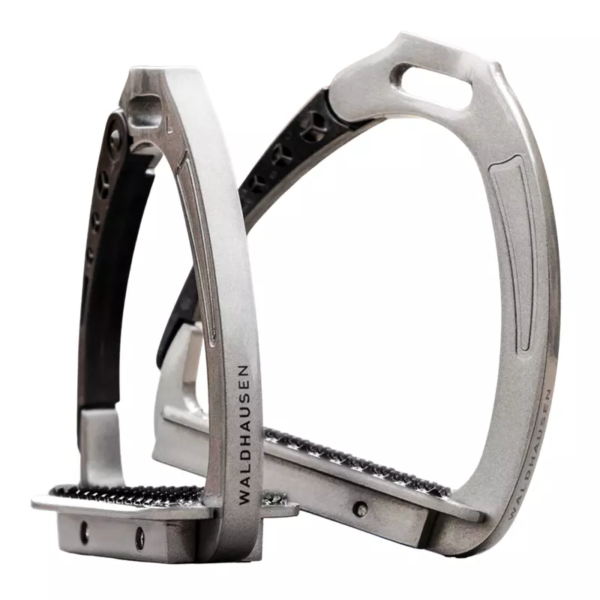 Waldhausen Pro Safety Stirrups - Grey, 12 cm