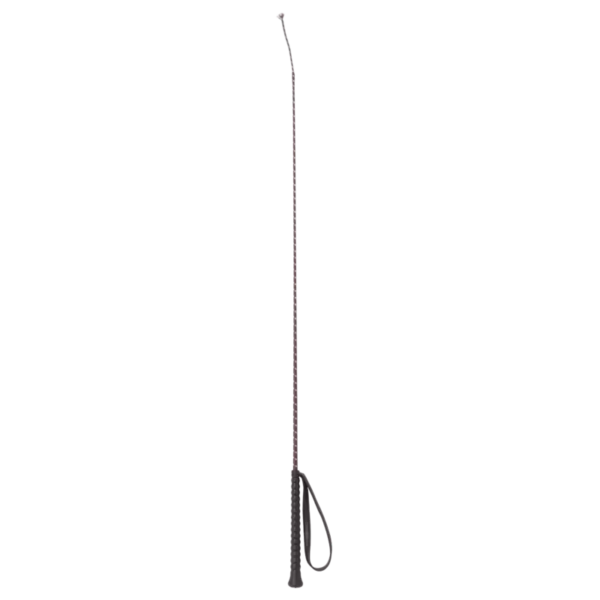 Fleck Riding Whips - Woven Nylon Cover, Rubber Handle, Wrist Loop