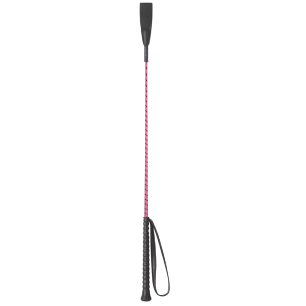 Fleck Jumping Bat Whips - 60cm Woven Nylon with Rubber Handle