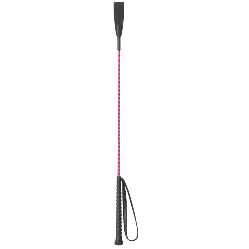 Fleck Jumping Bat Whips - 60cm Woven Nylon with Rubber Handle