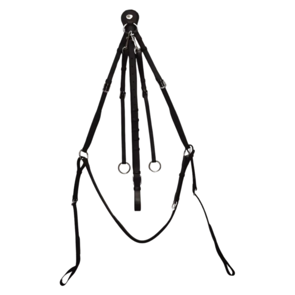 Equenatural Adjustable Breastplate Martingale – Premium Leather & Secure Fit