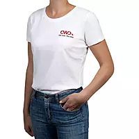 CWD Women’s White T-Shirt – Lightweight, Stylish & Comfortable