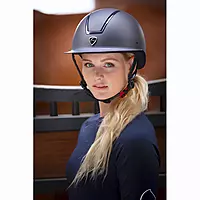 EQUITHEME Glint Mat Helmet